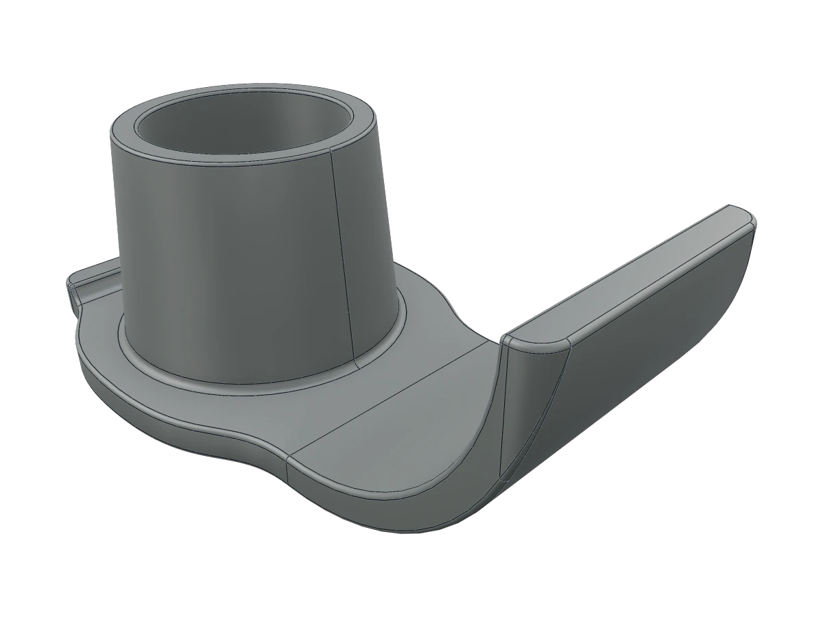 Crutch Sled Foot