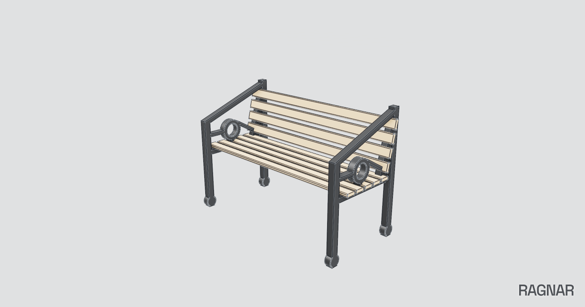 Wooden Bench