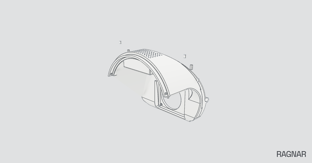 Split Robot Head