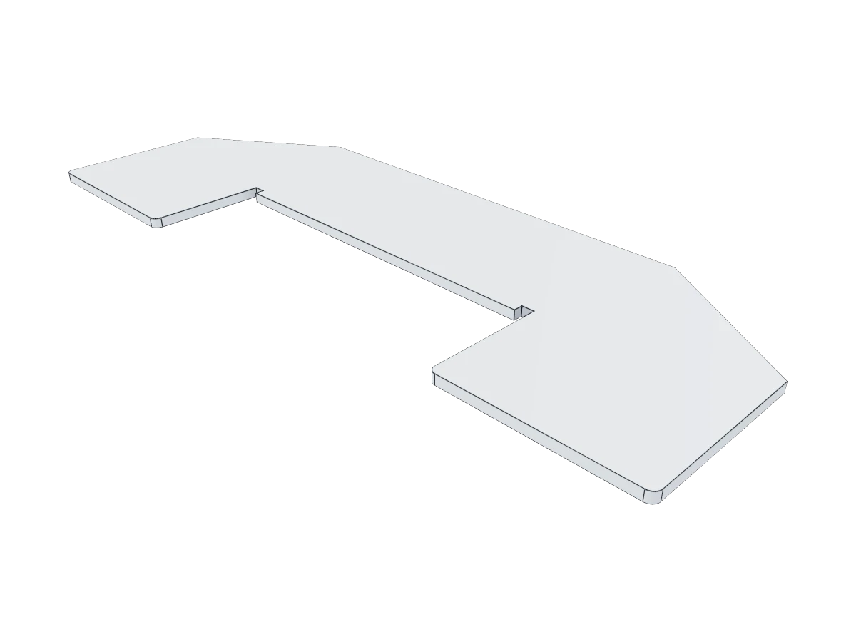 Folded Metal Piece