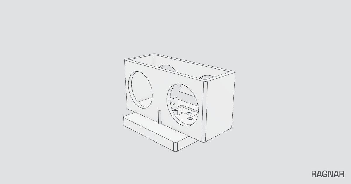 Ultrasonic Servo Mount