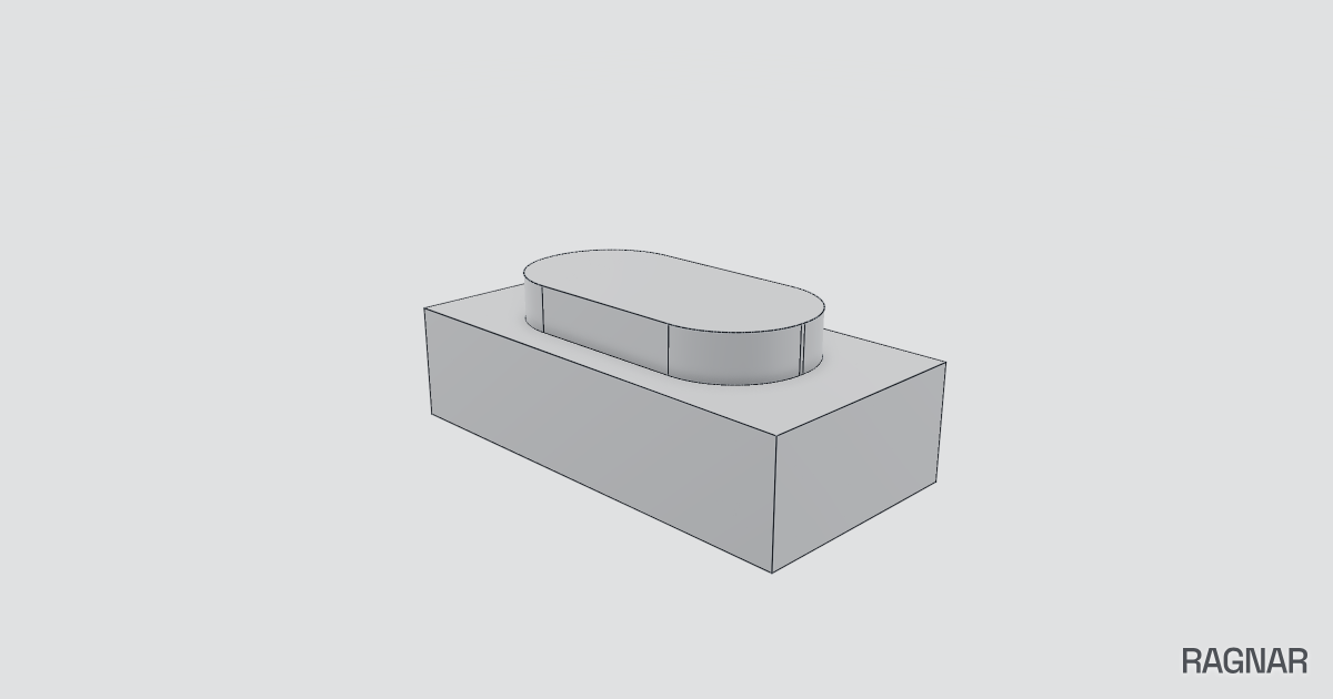 Toy block character