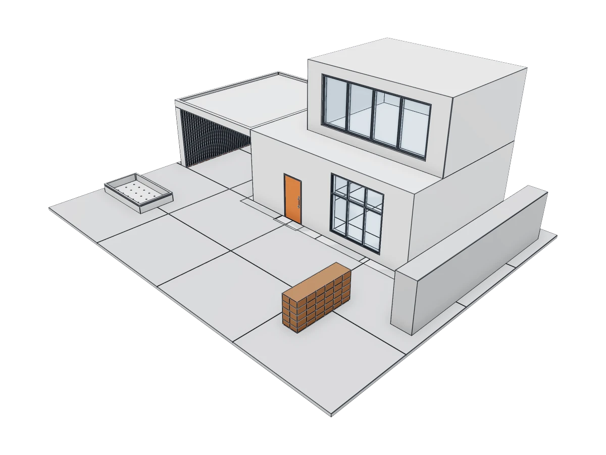 Modern Two-Story House
