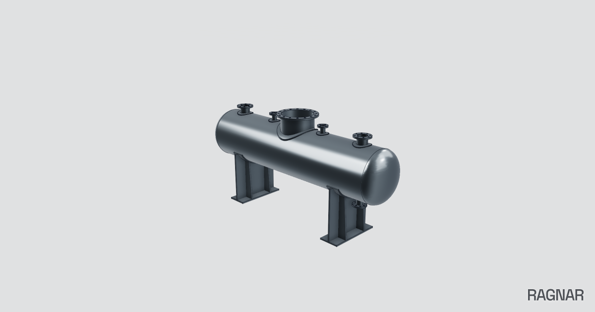 Horizontal Gas-Liquid Separator