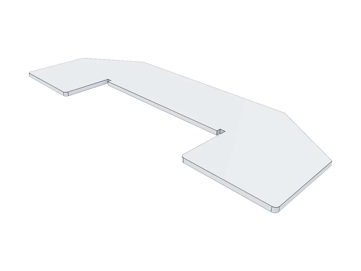 Folded Metal Piece