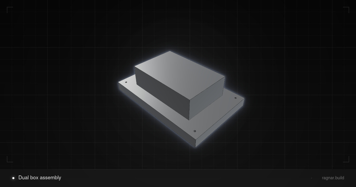 Dual box assembly