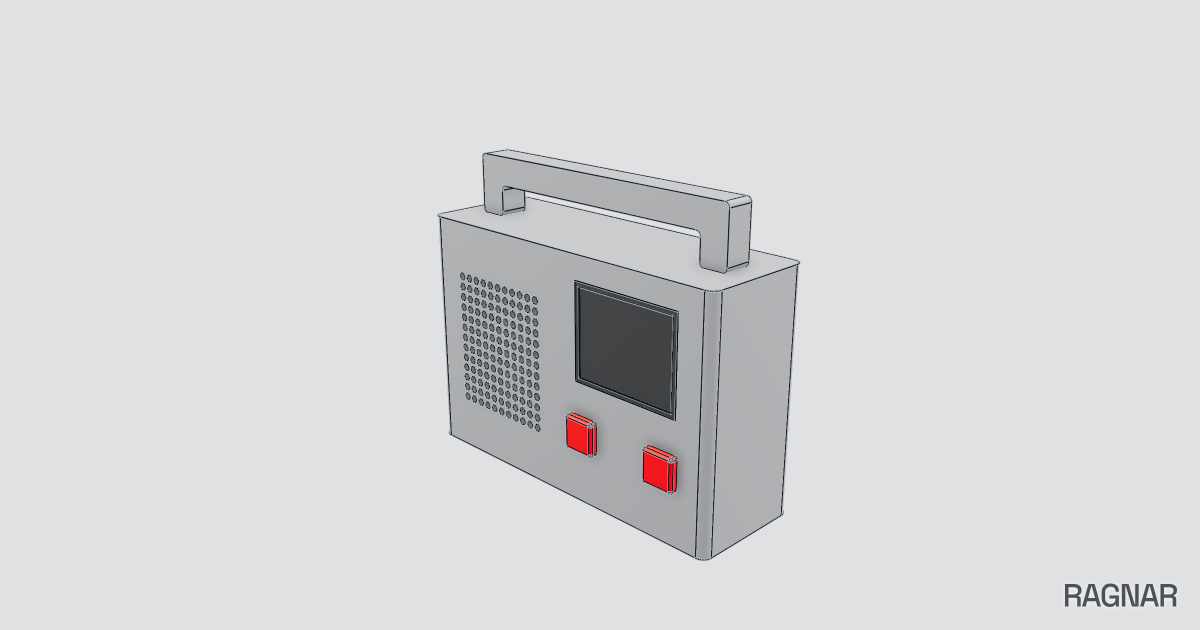 Portable Retro Radio