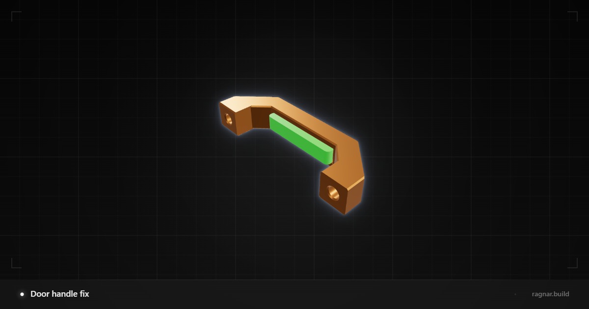 Door handle fix