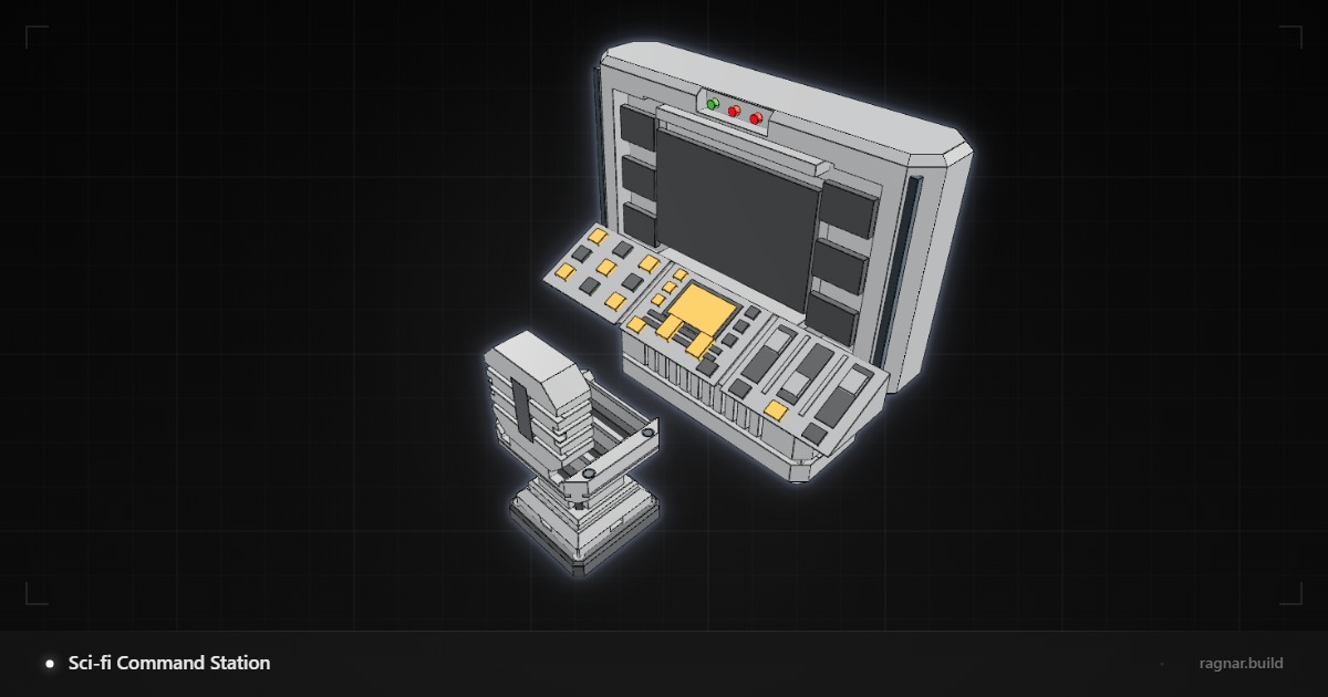 Sci-fi Command Station