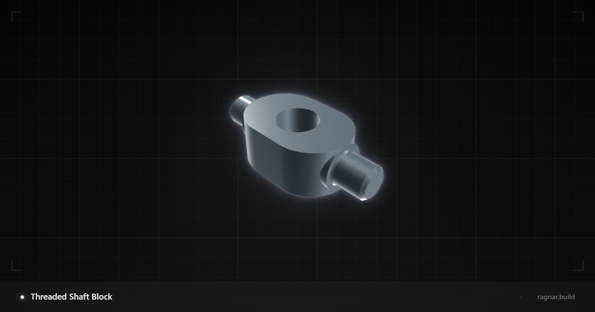 Threaded Shaft Block