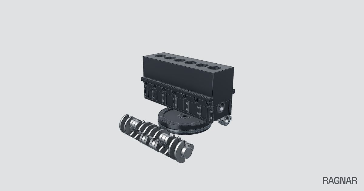 Tractor Diesel Engine