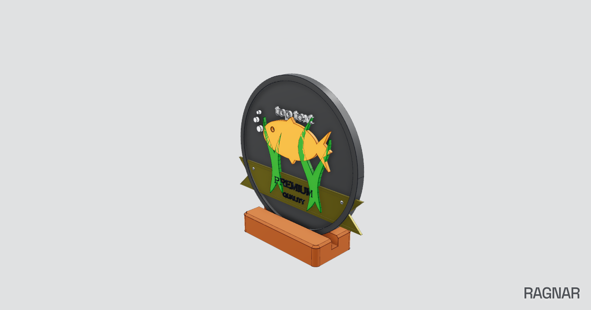 Desktop Stand Sign