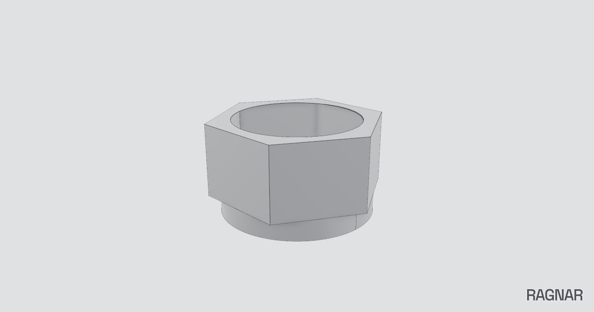 Moped Steering Nut