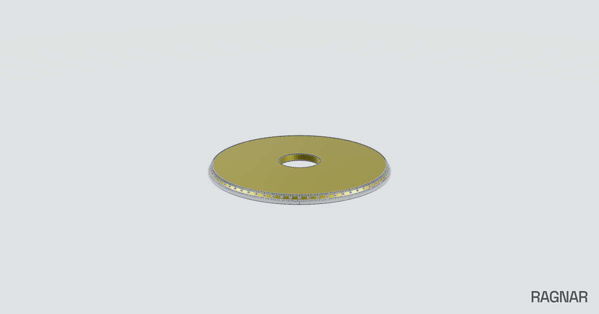 Engraved Brass Scale