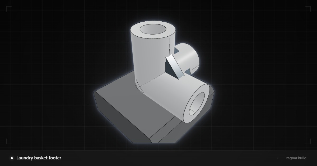 Three-way corner connector