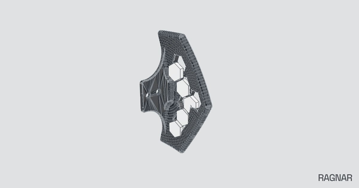 Filled Hexagon Mesh