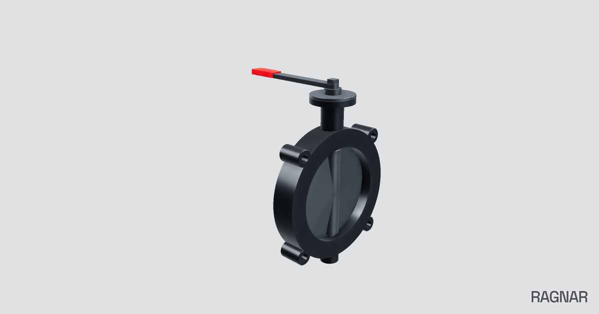 Large Butterfly Valve