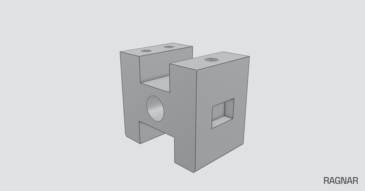 Milling practice block