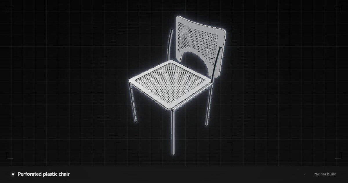 Perforated Office Chair