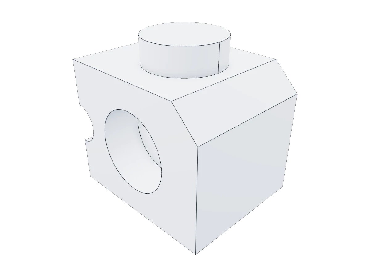 Mechanical Block with Boss