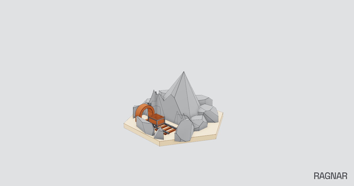 Catan Rock Tile