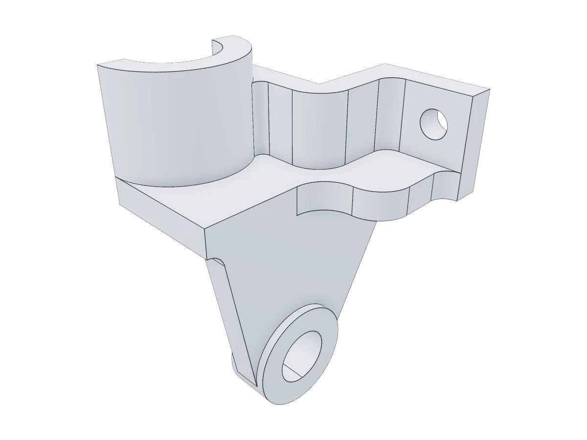 Sectioned Industrial Bracket