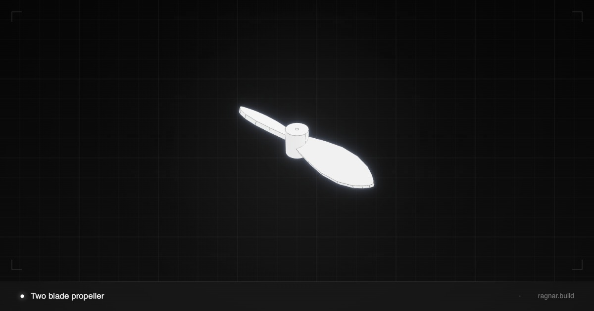Two-Blade Propeller