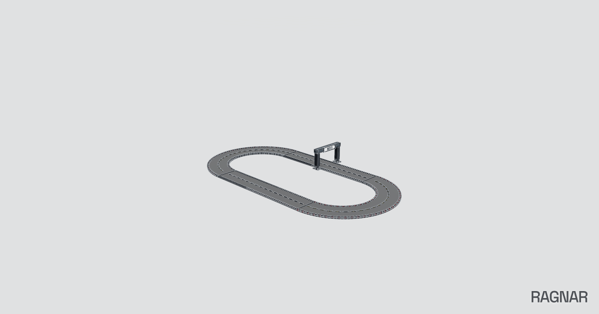 Realistic Race Track