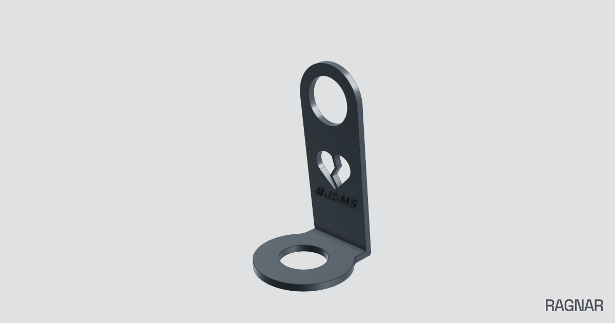 Strut tower tow hook
