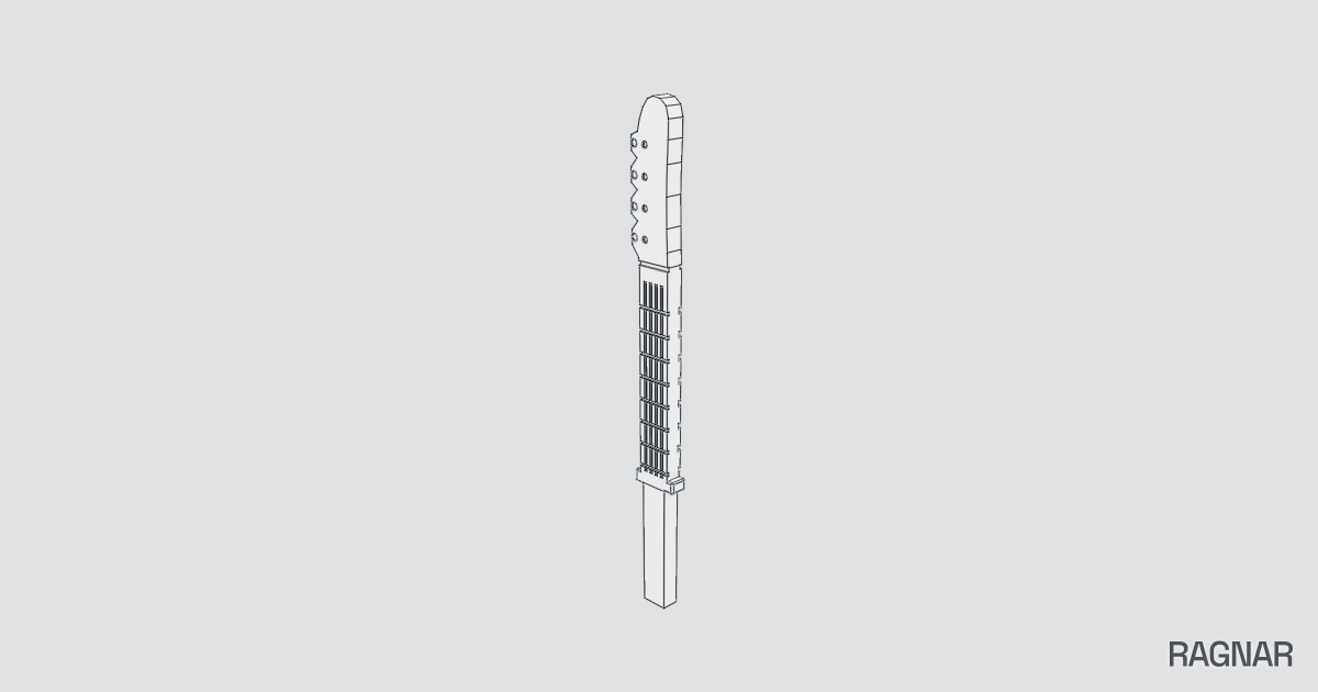 Guitar lollipop handle