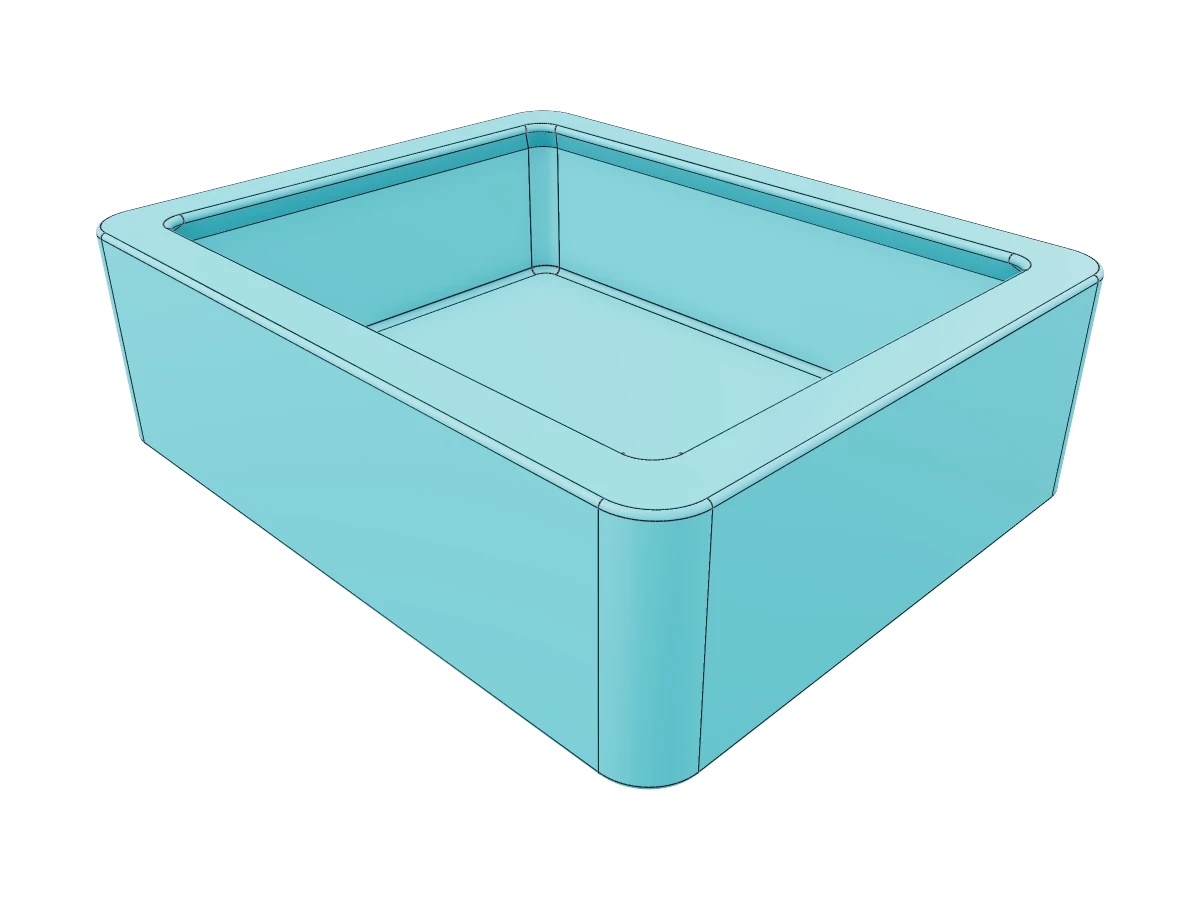 Angled Sponge Box