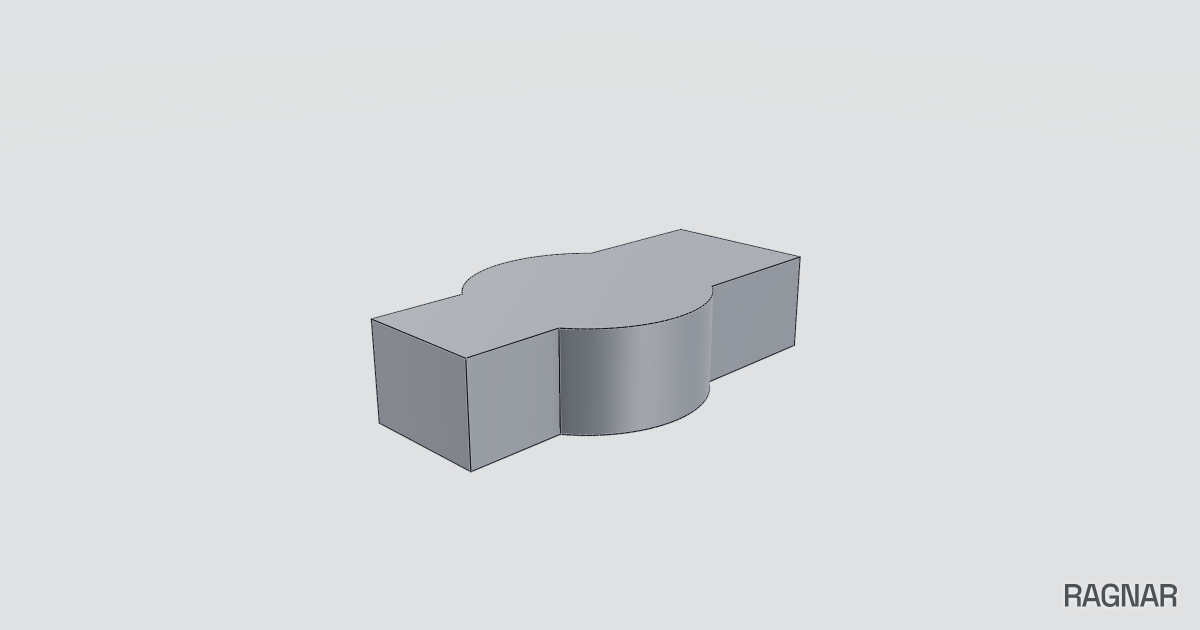 Bracket top view