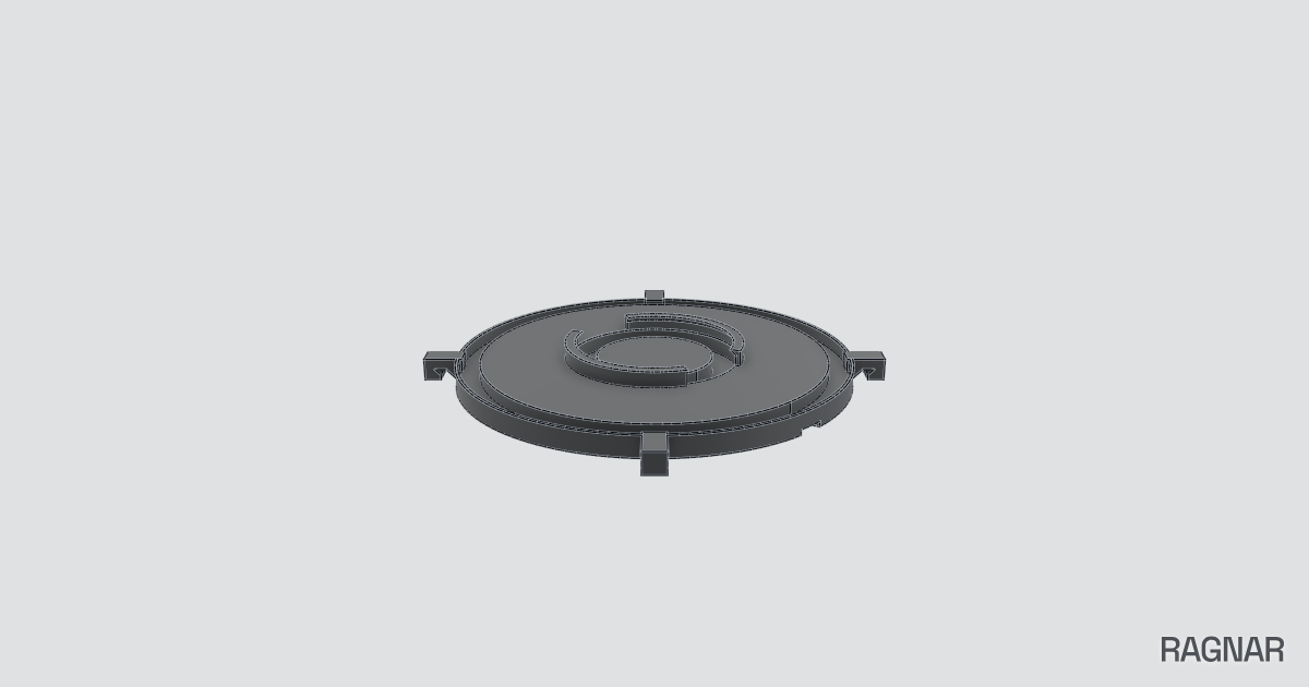 LED Halo Grill Mount