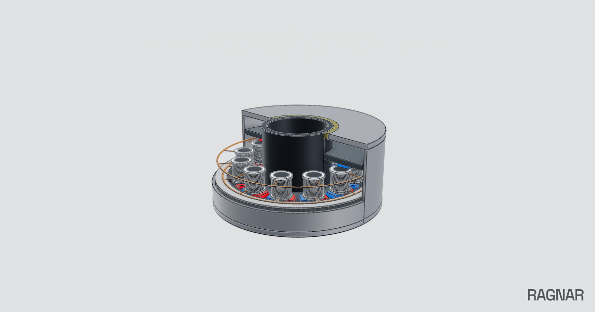 Gearless 12-coil Generator