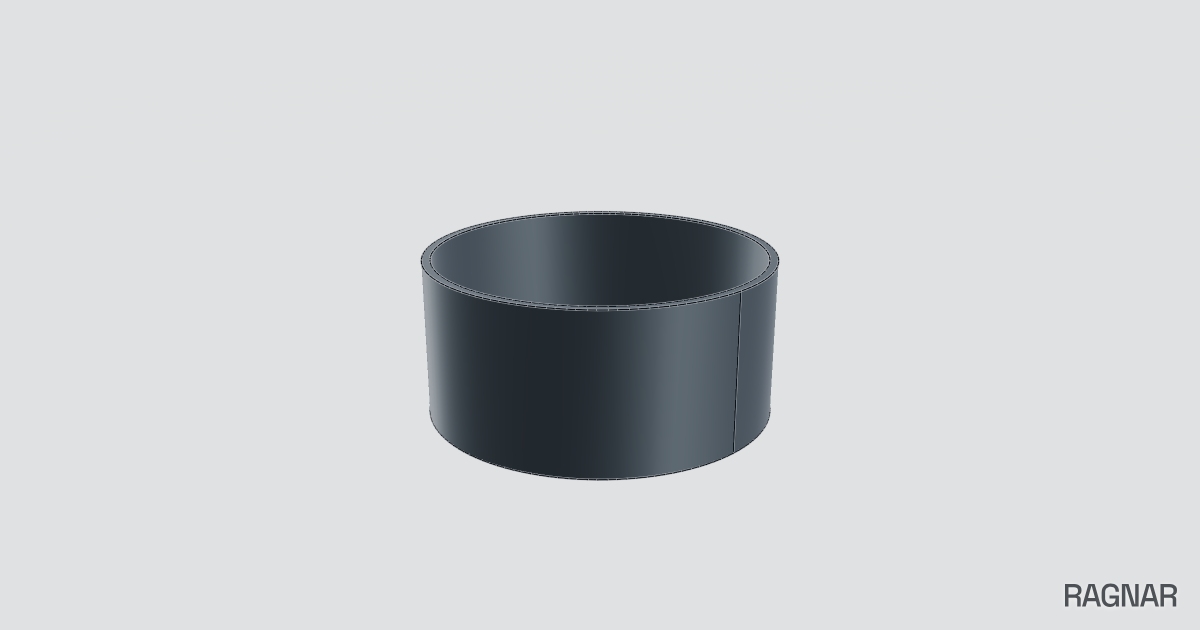 Cylindrical bowl sifter
