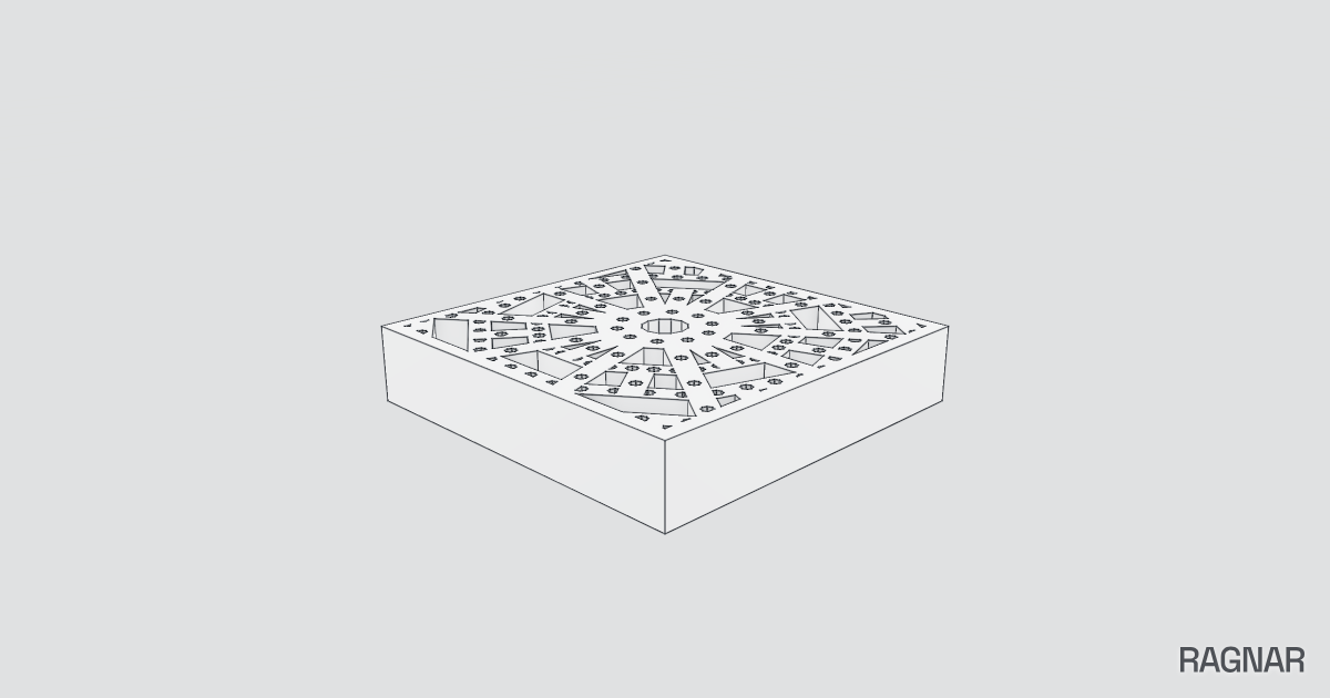 Symmetric Lattice Structure