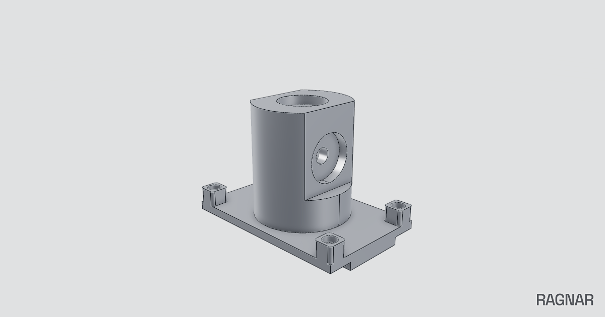 Stepped Base Support Bracket