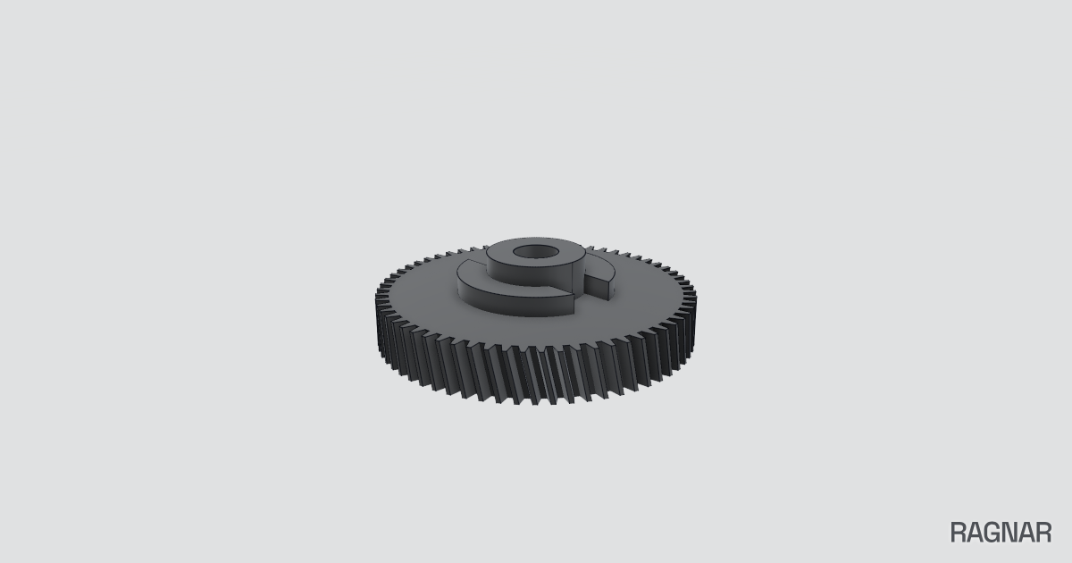 Custom Gearmotor Gear