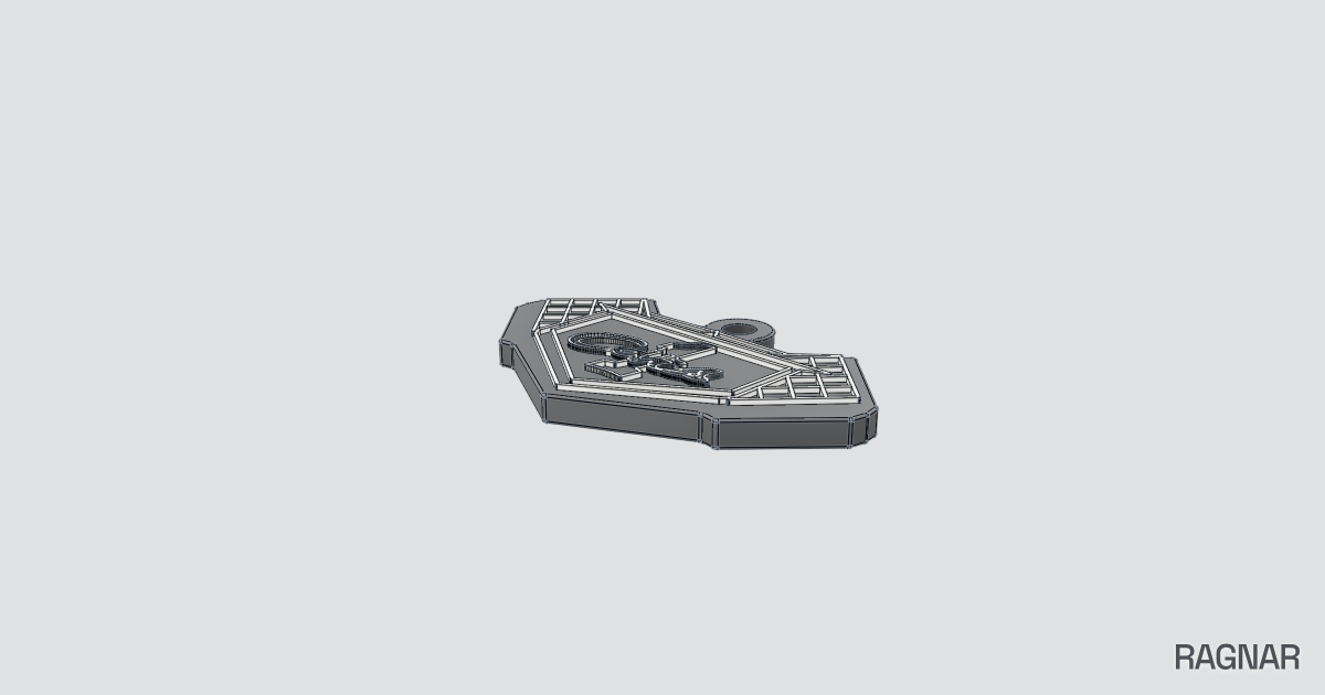 Racing Badge Keychain | Ragnar Gallery
