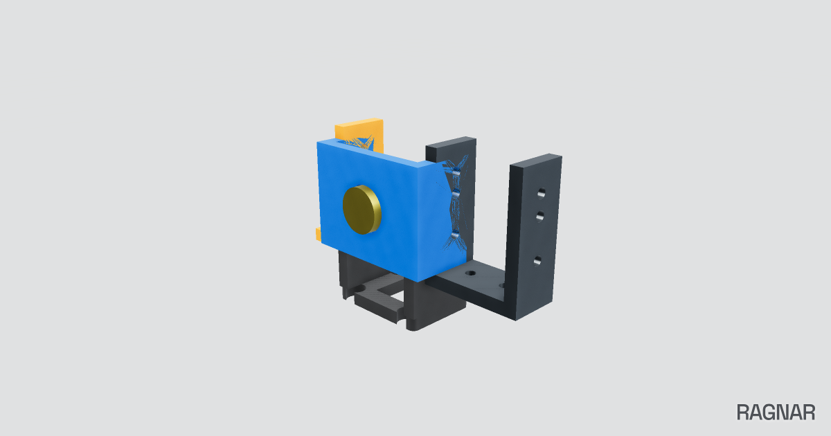Servo-Mount Laser Pointer