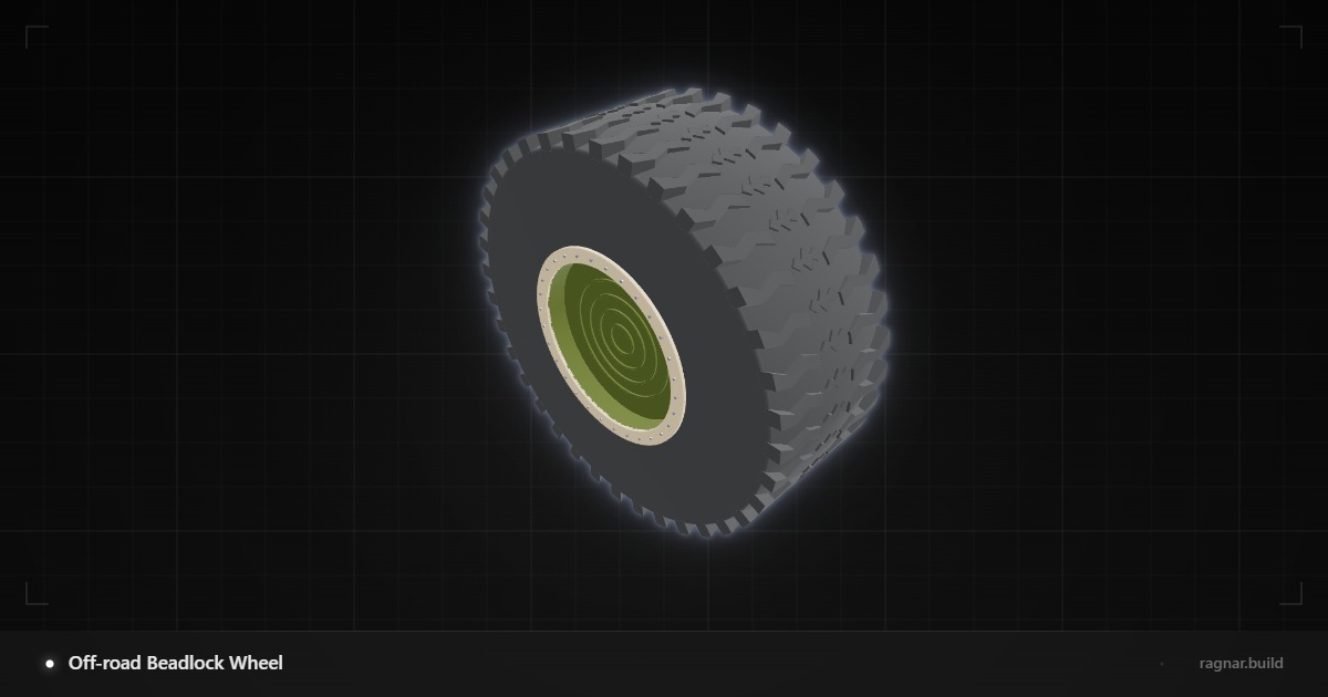 Off-road Beadlock Wheel