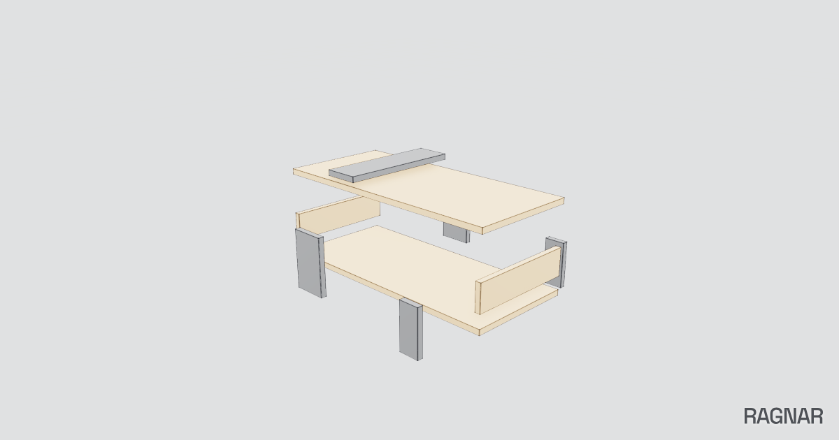 Exploded view assembly