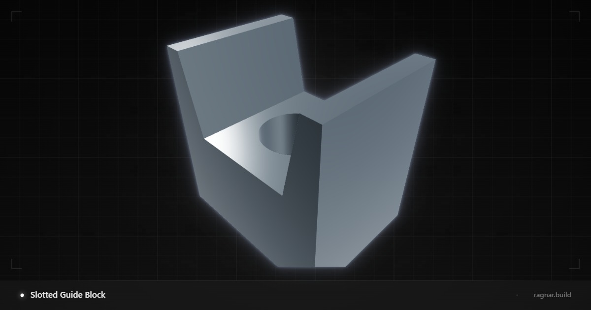 Slotted Guide Block