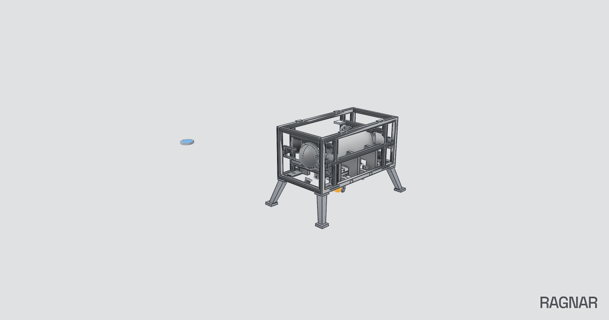 Compact payload stand