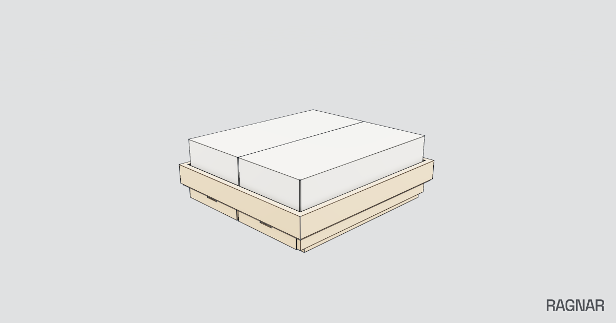 Japanese Double Bed