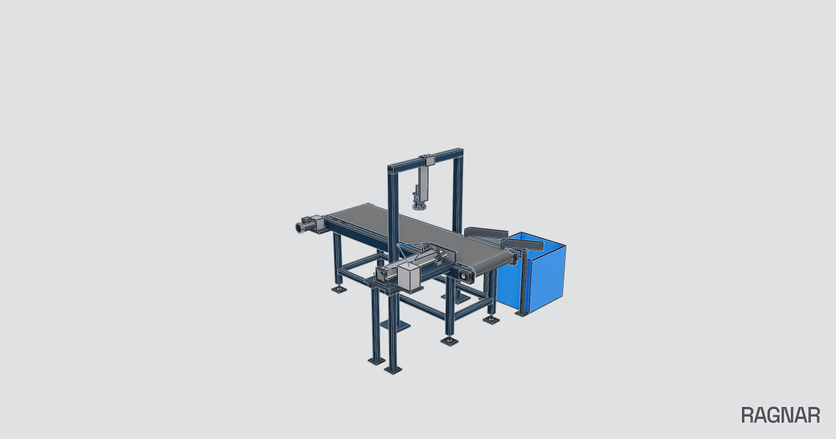 Belt Conveyor Vision Stand