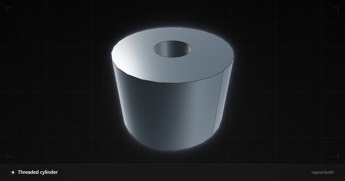 Threaded Steel Spacer