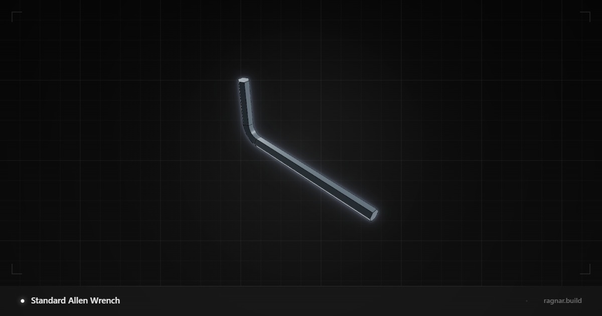Standard Allen Wrench