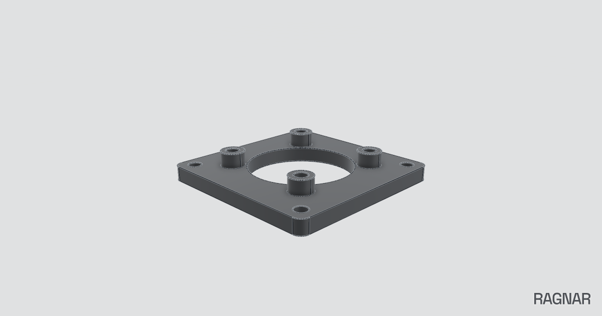 Fan mount adapter