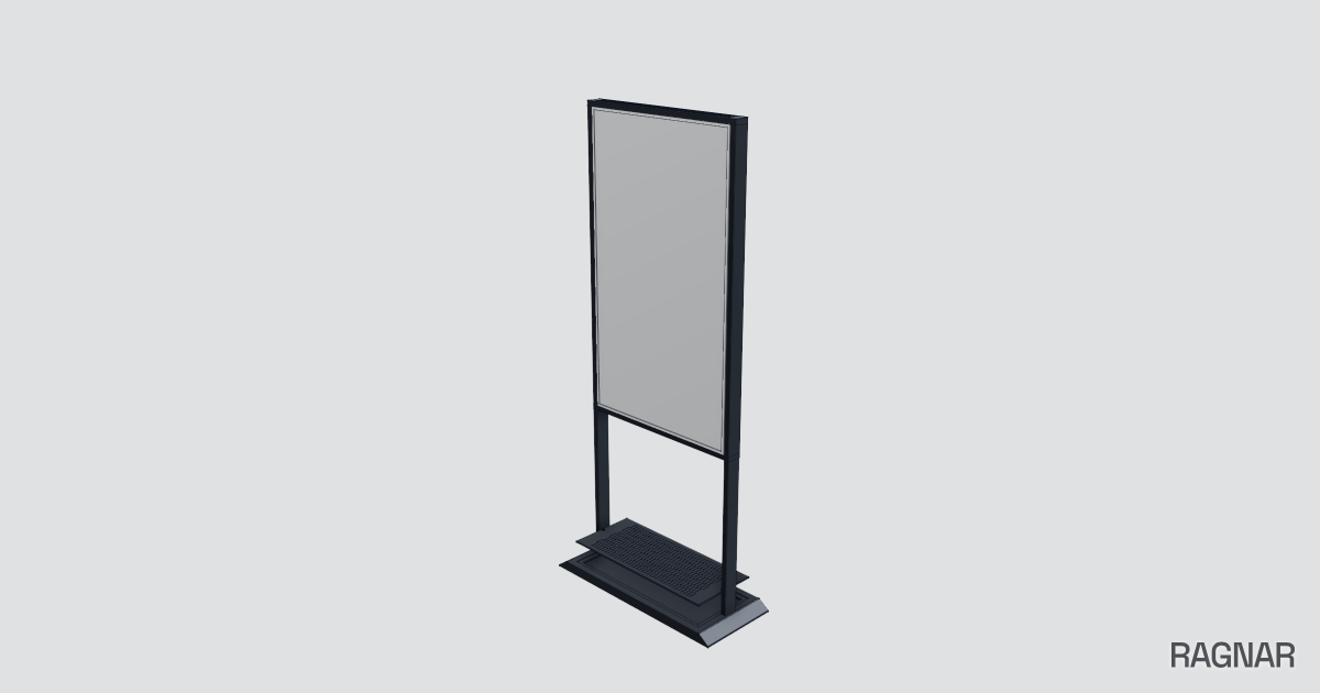 Stele Slim einseitig V1